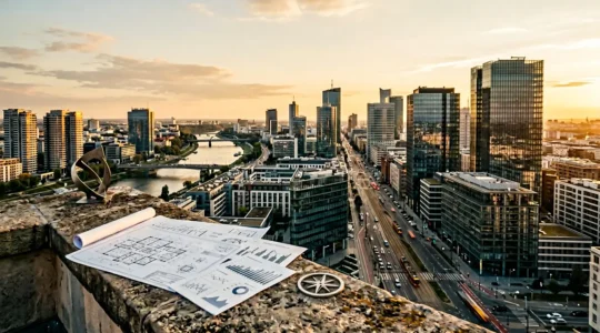 Stratégie d'investissement immobilier européen avec effet de levier financier