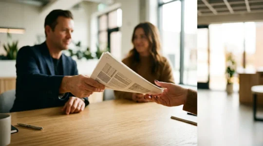 Négociation des conditions de prêt immobilier avec conseiller bancaire
