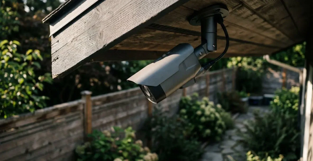 Visualisation technique de l'orientation correcte d'une caméra de surveillance respectant les limites de propriété privée